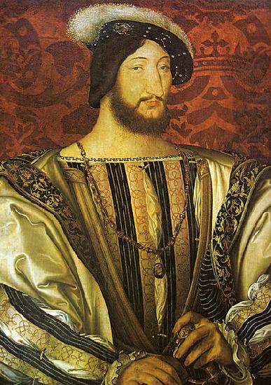 Jean Clouet Francis I of France china oil painting image
